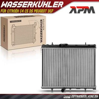 Radiatore acqua radiatore motore cambio manuale per Citroen C4 C5 DS Peugeot 307 - Immagine 1 di 4