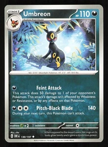 Umbreon 130/197 Regular Near Mint Pokemon TCG S&V Obsidian Flames OBF - Bild 1 von 1