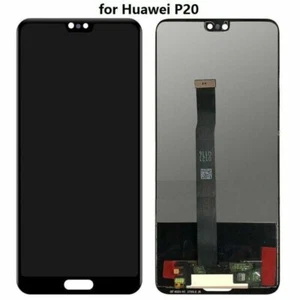 Black For Huawei P20 LCD Display Touch Screen Assembly Digitizer Replacement - Picture 1 of 3