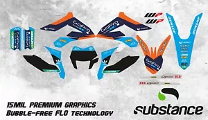 Graphics kit KTM FREERIDE 250 350 2012 2013 2014 2015 2016 2017 DECALS STICKERS - Picture 1 of 1