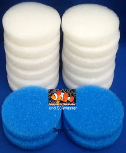 12 x Filtervlies + 4 x Matte 130 mm Ø passend für Eheim Ecco 2213 / classic 250 - Bild 1 von 3