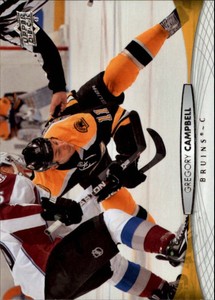 2011-12 Upper Deck Hockey #443 Gregory Campbell