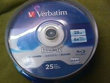Verbatim BD-R 25 Blue ray Discs