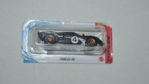 HOT WHEELS 2021 ENTONCES Y AHORA - FORD GT-40 NEGRO METÁLICO SUELTO - Imagen 1 de 8
