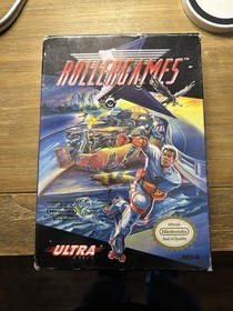 RollerGames (Nes, 1990) Complete in Box CIB with protector