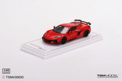 TSM TSM430630 1/43 Chevrolet Corvette Z06 2023 Torcia Rosso Resina Modello Auto - Immagine 1 di 4