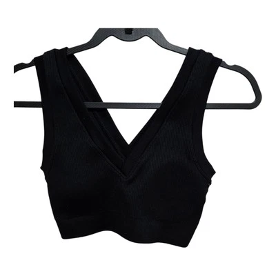 Aerie Offline Sports Bra Black Size XS Pullover Medium Support NWT - Image 1 of 4