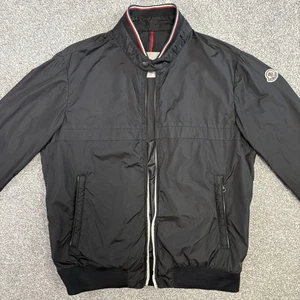 Moncler Albert Black Windbreaker Size 3 Medium 100% Authentic - Picture 1 of 14