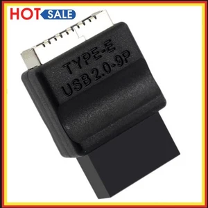 Motherboard USB 2.0 9-Pin an Typ-E-Frontplatten-Header-Erweiterungsadapter - Afbeelding 1 van 12