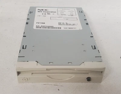 Vintage NEC FZ110A 3.5" 100MB Internal Zip Drive Beige Bezel - Image 1 of 4