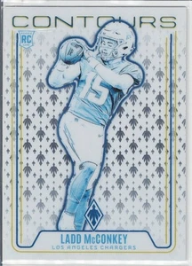 2024 Panini Phoenix - Contours Ladd McConkey #CON-LMY (RC) - Picture 1 of 2