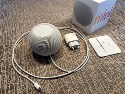 Apple HomePod mini Smart Lautsprecher - Weiß - Bild 1 von 4