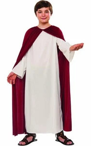 VESTIDO BÍBLICO JESÚS NIÑO NIÑOS ELEGANTE NATIVIDAD NATIVIDAD NAVIDAD NAVIDAD DISFRAZ DE PASCUA - Imagen 1 de 2