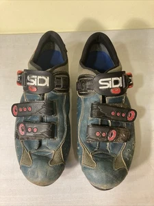 Sidi Dominator 5 EU 45/US 11 Sin Clip MTB Grava Ciclismo Cuero Zapatos 2 Pernos - Imagen 1 de 11