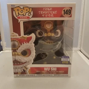 Funko Pop! Asia Wu Shi Exclusive to SDCC 2023 #149 2023 Rare Black and Gold NIB - Bild 1 von 23