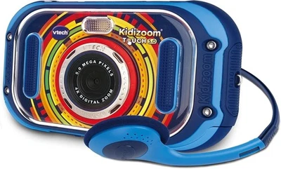 VTech KidiZoom Touch 5.0, Digitalkamera für Kinder, ab 5 Jahren, Blau Kinder - Bild 1 von 4