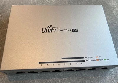 Ubiquiti Networks Us-8-60w UniFi Ethernet Switch 8 Port Poe 60w US860W - Image 1 of 4
