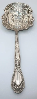 Antigua cuchara Bon Bon Bon de uva y uva, 5" Foto 1 de 4