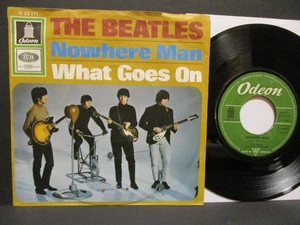 THE BEATLES  7" : Nowhere Man / What Goes On = 4/1966 - Bild 1 von 2