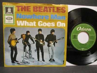 THE BEATLES  7" : Nowhere Man / What Goes On = 4/1966 - Bild 1 von 2