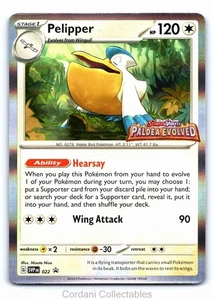 Pelipper SVP022 - SV Black Star Promo - Prerelease Pokemon Karte - Bild 1 von 2