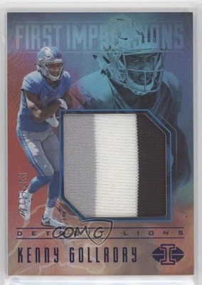2017 Illusions First Impressions Memorabilia Blue /100 Kenny Golladay Rookie RC - Image 1 of 2