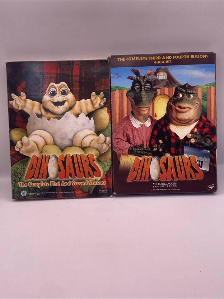 Official Dinosaurs Complete Series Season 1-4 DVD Box Sets 8 Disc Set 2007 - Image 1 of 4