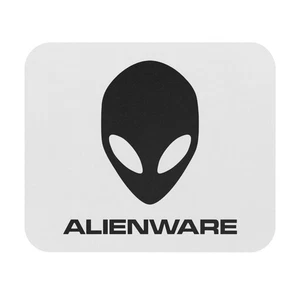 Alienware Themed White Gaming Mouse Pad (Rectangle) - Picture 1 of 5