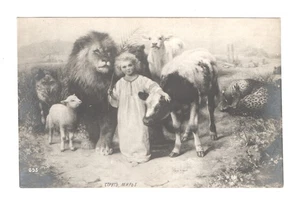 16 cartolina storia biblica cristianesimo William Strutt c1905 - Foto 1 di 2