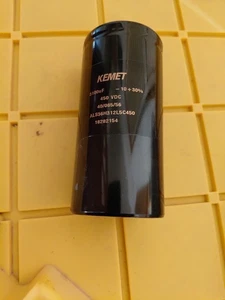 Kemet 3100uF Aluminum Electrolytic Capacitor 450VDC 40/085/56 -10+30%  - Picture 1 of 2