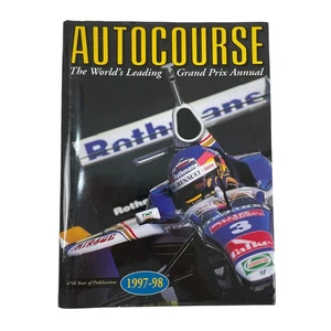 AUTOCOURSE 1997-1998 The World's Leading Grand Prix Annual Hardcover - Bild 1 von 8