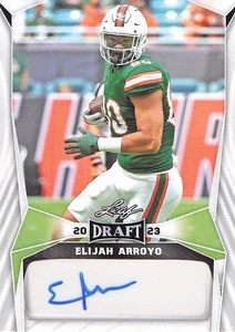 2023 Leaf Draft #BA-EA1 Elijah Arroyo Auto - Bild 1 von 2