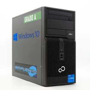 Fujitsu Esprimo P400 Core I7 Windows 10 Pro 16Gb 4Tb 4Gb Gpu Gt730 Dvi Vga - Picture 1 of 4