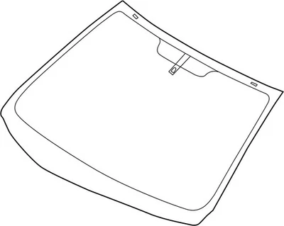Hyundai OEM Windshield Glass Assy. For 2016-2018 Elantra / 86110F3010 - Image 1 of 2