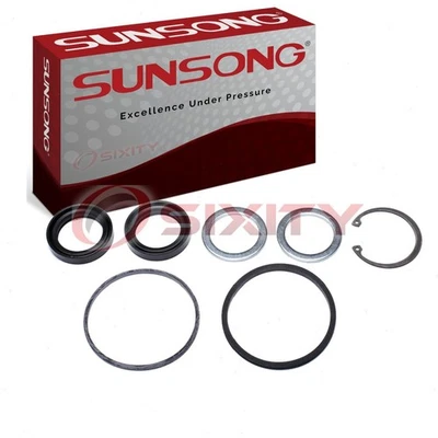 Kit de sello de eje Pitman de engranaje de dirección Sunsong para Lincoln Mark III hi 1968-1971 Foto 1 de 4