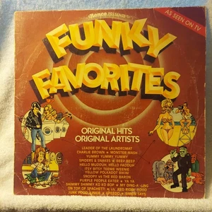 "Funky Favorites" 1977 Ronco Records R-2150,Various Artist/ vinyl record/VG/G+ - Picture 1 of 6