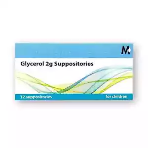Care Glycerin Glycerol Suppositories 2g -Children - 12 Suppositories - Picture 1 of 1