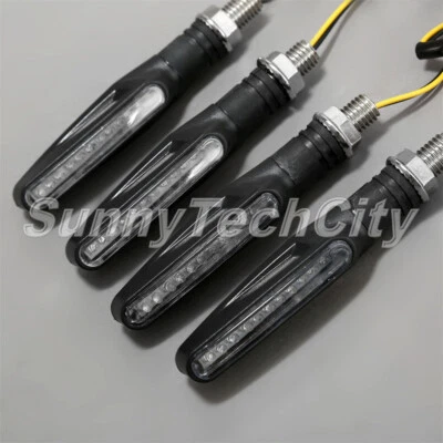 4 X мотоцикла поворотник индикаторы мигалка сгибаемый свет для Yamaha WR200 - Изображение 1 из 3