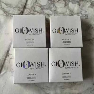 Lot of 4 ~ Huda Beauty Glowish Luminous Pressed Powder - 11 deep ~ New In Box - Picture 1 of 6