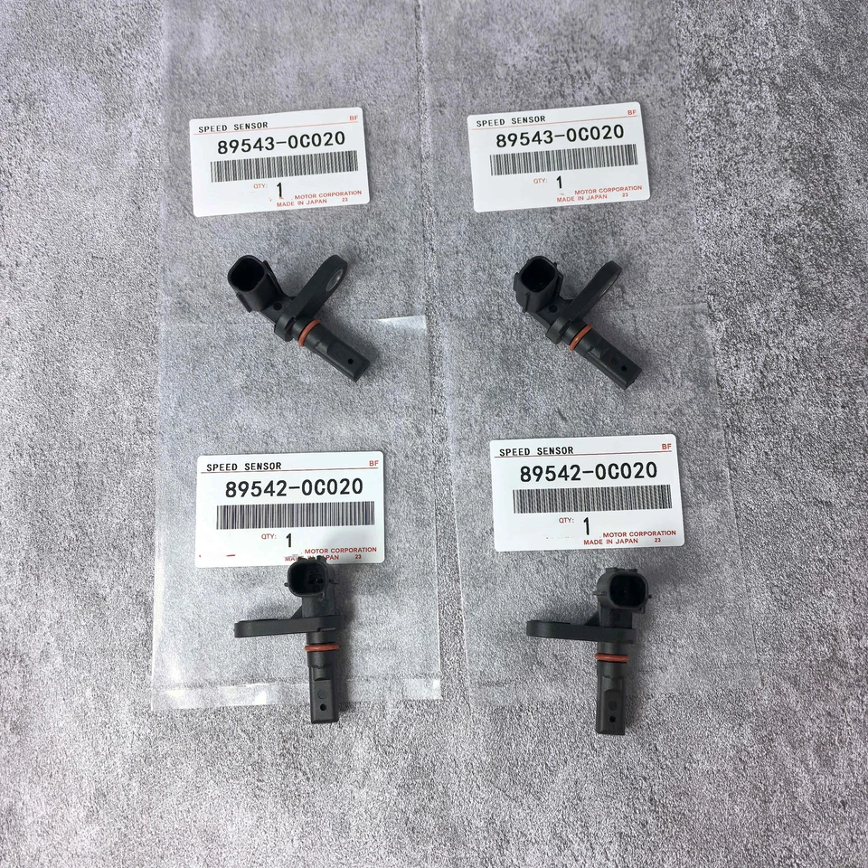 OEM 4Pcs ABS Speed Sensor Front/Rear Right & Left Fits Toyota Tundra 2007-17 US - Изображение 1 из 1