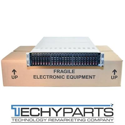 SuperMicro 2028TP-HC1R 2U SuperServer 4-Node X10DRT-P 8x LGA2011v3 E5-2600v3/v4 - Image 1 of 4