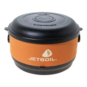 Jetboil 1.5L Ceramic FluxRing Cook Pot Plus Jetboil Stainless Steel Pot Support - Picture 1 of 10