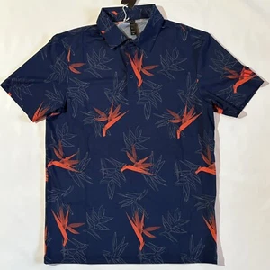Adidas Oasis Mesh Polo Shirt Men’s Sz S Navy/Red PGA Golf NWT $70 - Picture 1 of 8