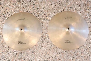 Zildjian 14" A New Beat Hi Hat Cymbals (Pair) - Picture 1 of 18