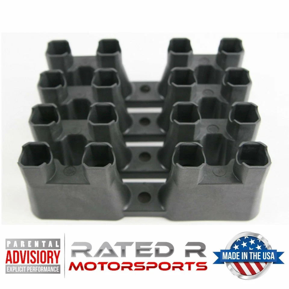 Juego de 4 bandejas guía retenedor elevador de rodillos GM OEM Gen 3 y Gen 4 LS LS3 Foto 1 de 1