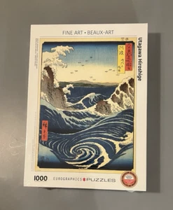 Puzzle Naruto Whirlpool di Utagawa Hiroshige Fine Art di Eurographics nuovo - Foto 1 di 3