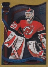 2001-02 Crown Royale Blue #85 Martin Brodeur /89 - New Jersey Devils