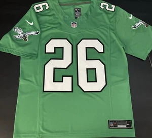 Jersey XL Saquon Barkley #26 Vapor FUSE Kelly Verde Elite Calidad Eagles - Imagen 1 de 10