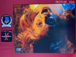 Jessica Rothe foto autografata firmata 11x14 albero Happy Death Day Beckett COA - Foto 1 di 4