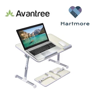 Folding Laptop Table Stand Bed Tray Sofa Lap Portable Computer Desk Breakfast - Picture 1 of 9